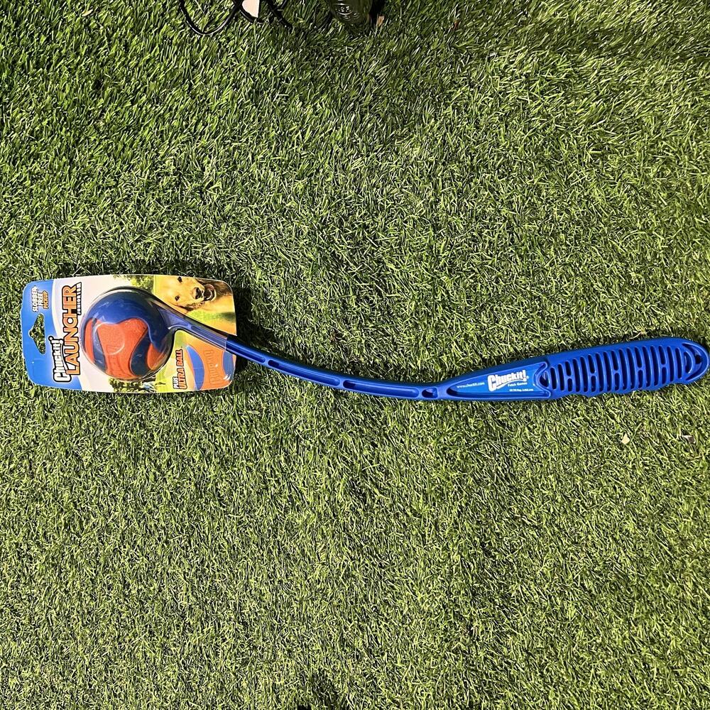 Chuckit! Junior 18M Dog Ball Launcher Thrower Plus Ultra Ball Slobber Free Fun
